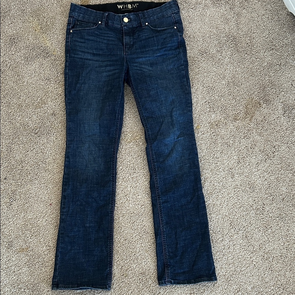 White House Black Market Boot Cut Jeans Size 2S